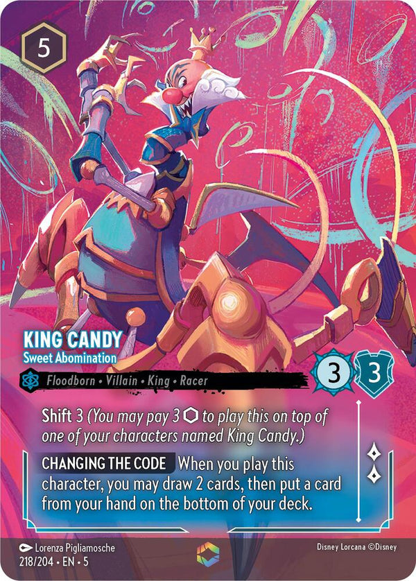 King Candy - Sweet Abomination (Enchanted) - Disney Lorcana