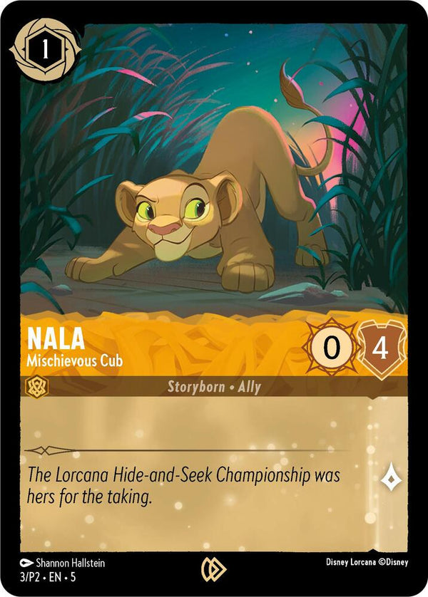 Nala - Mischievous Cub - Disney Lorcana