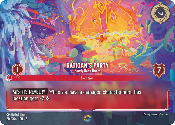 Ratigan's Party - Seedy Back Room (Enchanted) - Disney Lorcana