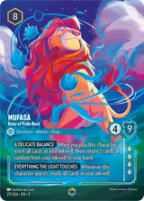 Mufasa - Ruler of Pride Rock (Enchanted) - Disney Lorcana