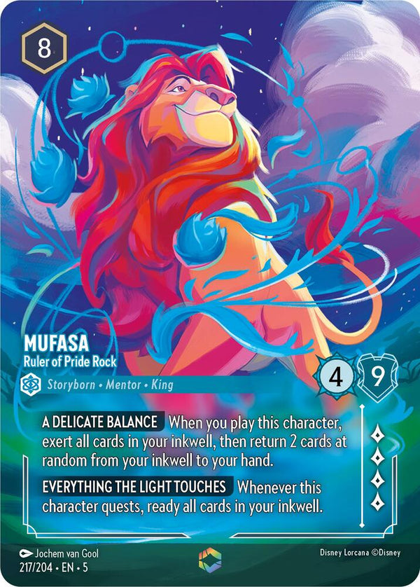 Mufasa - Ruler of Pride Rock (Enchanted) - Disney Lorcana