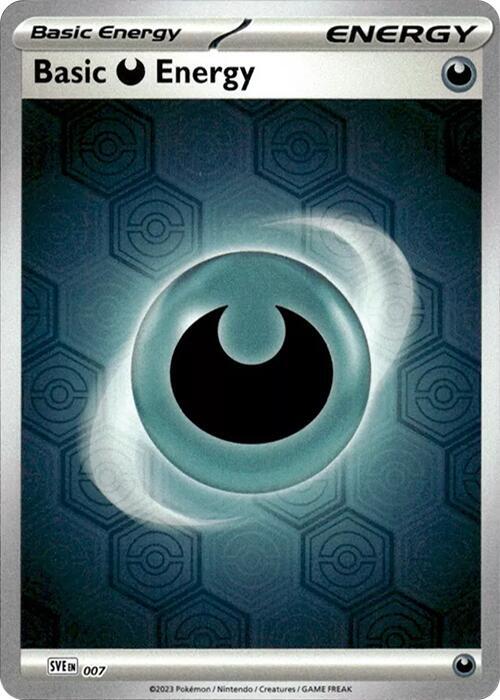 Basic Darkness Energy (Reverse Holofoil) - Pokémon