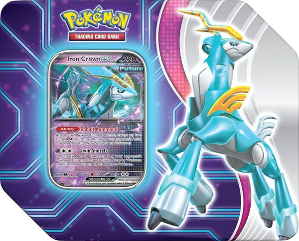 Paradox Destinies Tin [Iron Crown ex] - Pokémon