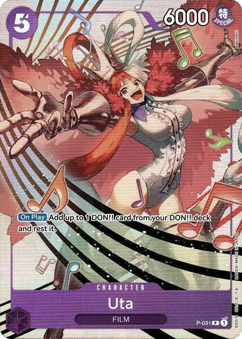 Uta - P-031 (Premium Card Collection -Uta-) - One Piece Card Game