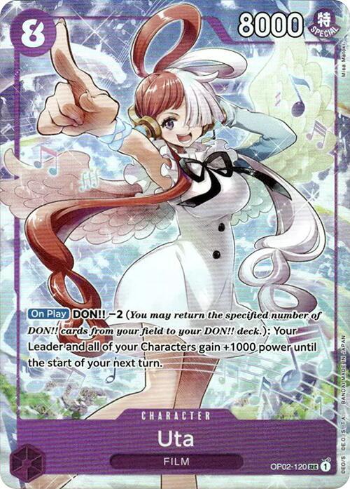 Uta - OP02-120 (Premium Card Collection -Uta-) - One Piece Card Game
