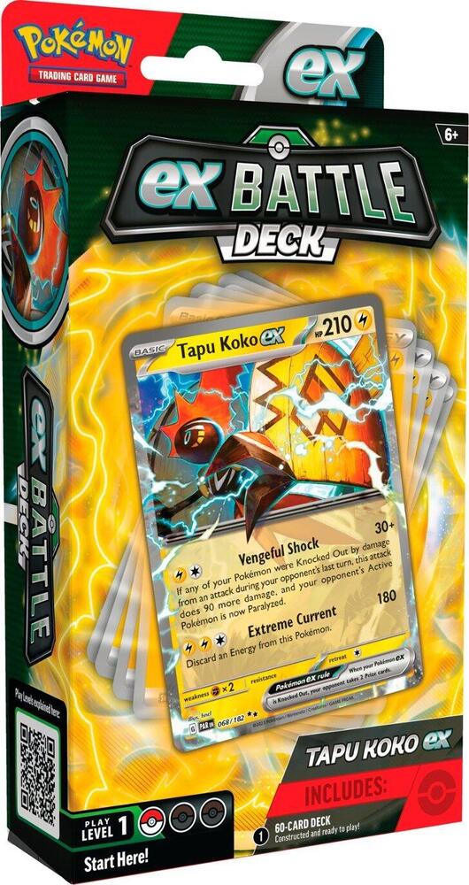 ex Battle Deck [Tapu Koko ex] - Pokémon