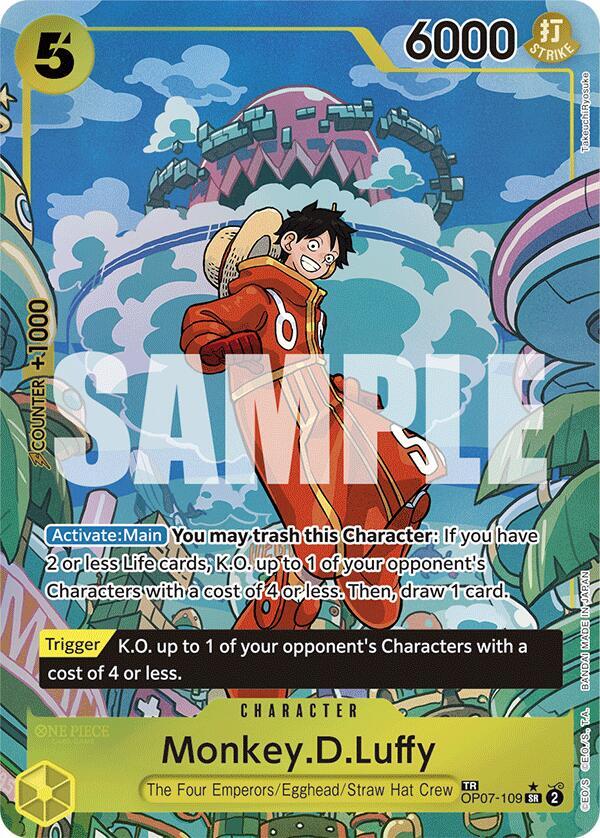 Monkey.D.Luffy (TR) - One Piece Card Game