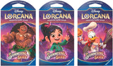 Disney Lorcana: Shimmering Skies Sleeved Booster Pack Art Bundle [Set of 3] - Disney Lorcana