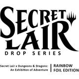 Secret Lair Drop: Secret Lair x Dungeons & Dragons: An Exhibition of Adventure - Rainbow Foil Edition - Magic: The Gathering