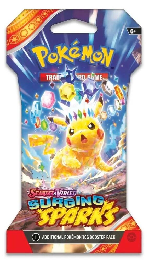 Surging Sparks Sleeved Booster Pack - Pokémon