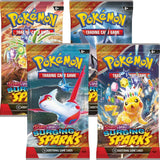 Surging Sparks Booster Pack Art Bundle [Set of 4] - Pokémon