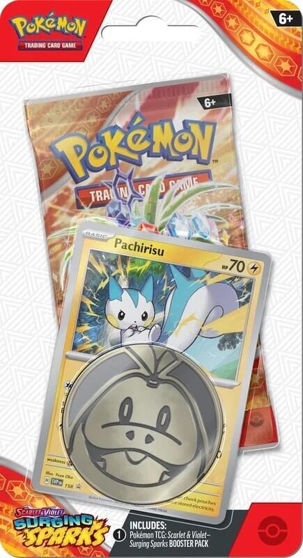 Surging Sparks Single Pack Blister [Pachirisu] - Pokémon