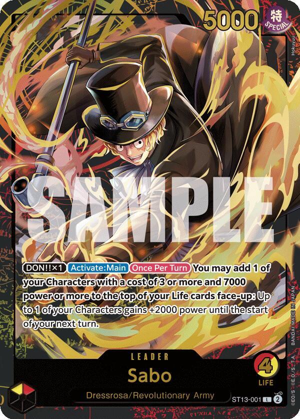 Sabo (Premium Card Collection -Leader Collection-) - One Piece Card Game