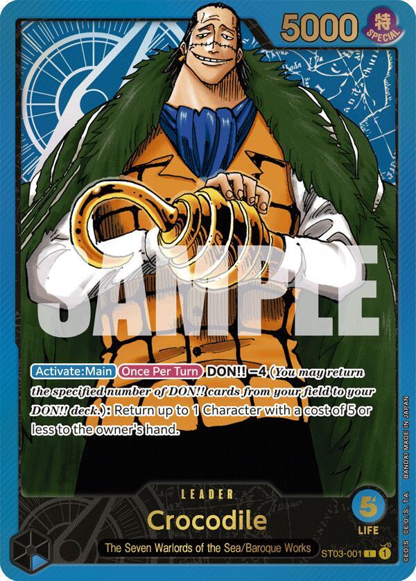 Crocodile (Premium Card Collection -Leader Collection-) - One Piece Card Game