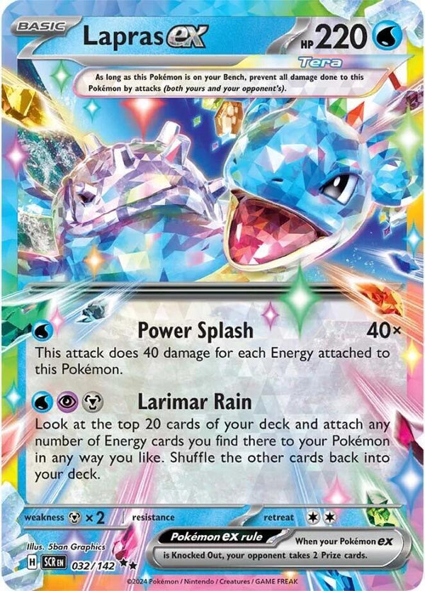 Lapras ex - 032/142 - Pokémon