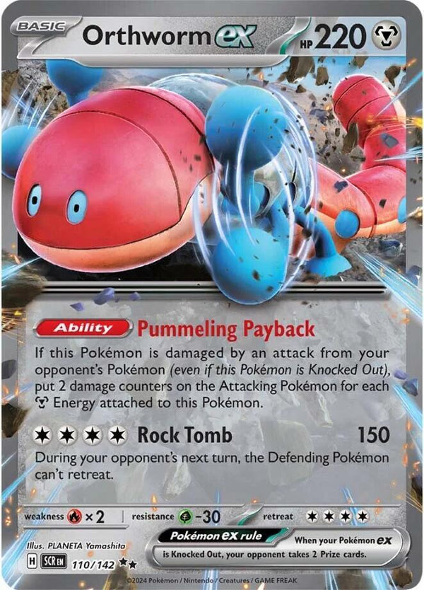 Orthworm ex - 110/142 - Pokémon
