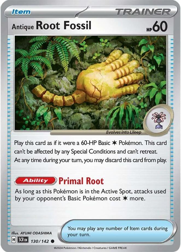 Antique Root Fossil - Pokémon