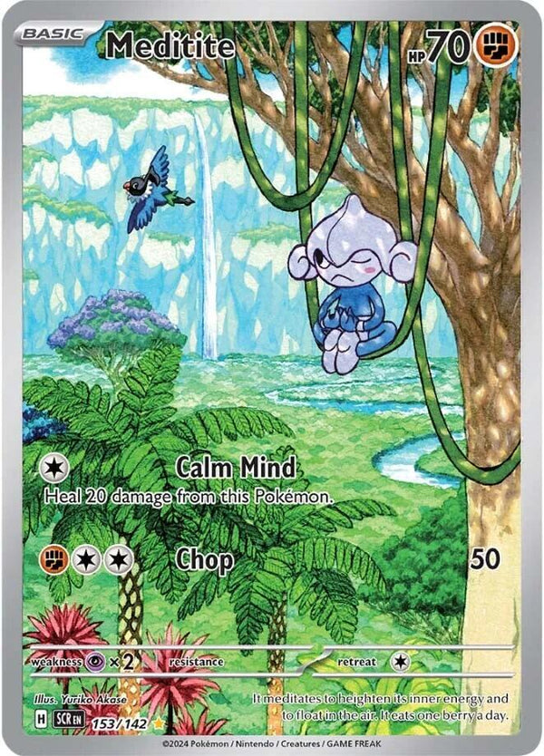 Meditite - 153/142 - Pokémon
