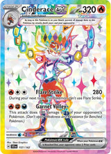 Cinderace ex - 157/142 - Pokémon