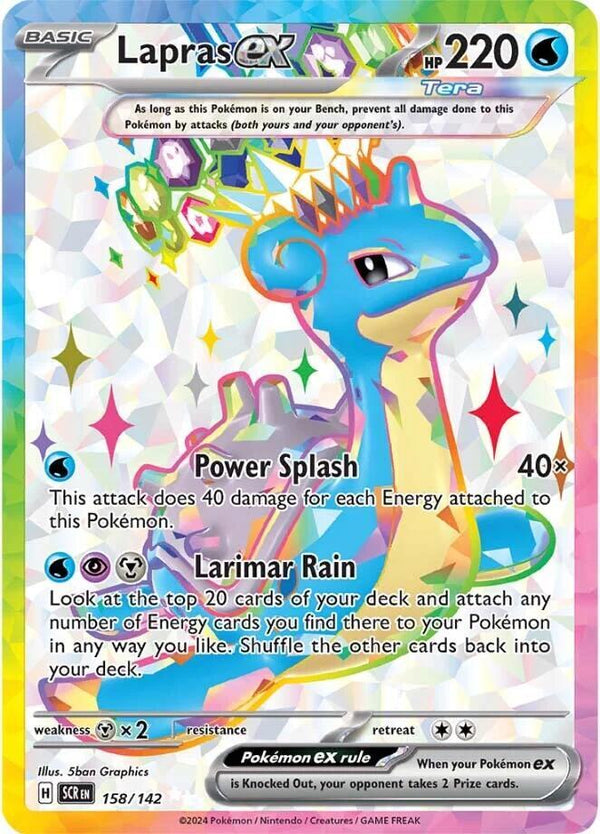 Lapras ex - 158/142 - Pokémon