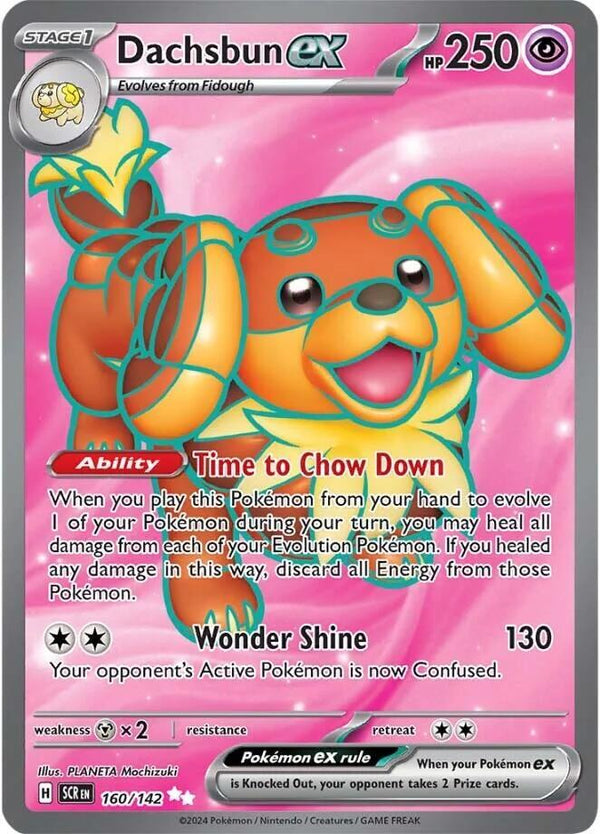 Dachsbun ex - 160/142 - Pokémon