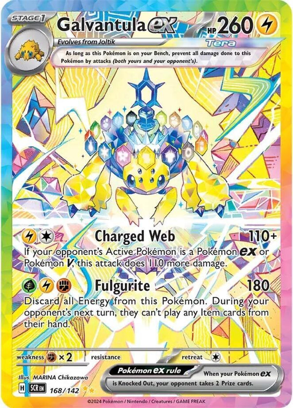 Galvantula ex - 168/142 - Pokémon