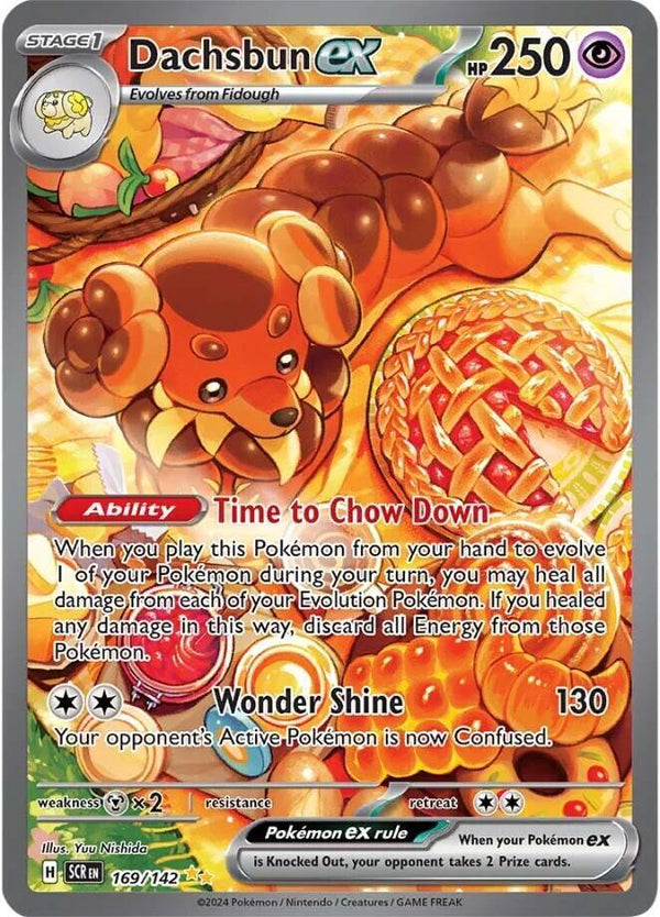 Dachsbun ex - 169/142 - Pokémon