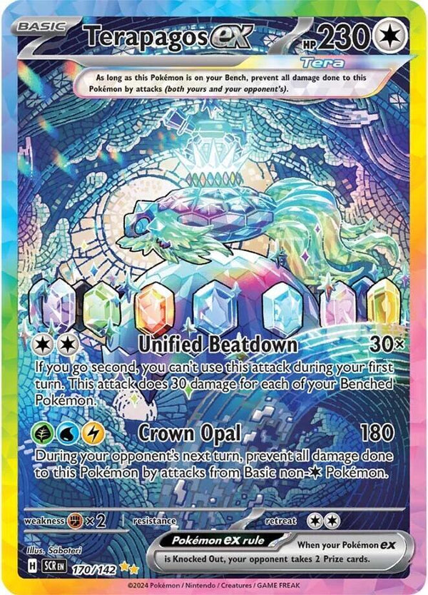 Terapagos ex - 170/142 - Pokémon