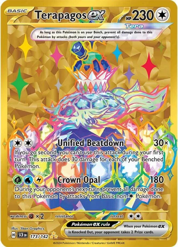Terapagos ex - 173/142 - Pokémon