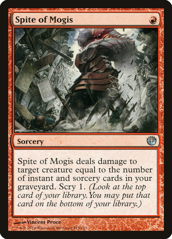 Spite of Mogis - Magic: The Gathering
