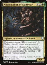 Abomination of Llanowar - Magic: The Gathering