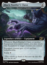 Black Panther's Claws - Hammer of Nazahn (Extended Art) - Magic: The Gathering
