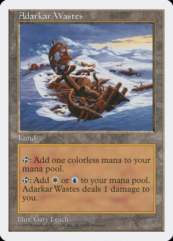 Adarkar Wastes - Magic: The Gathering
