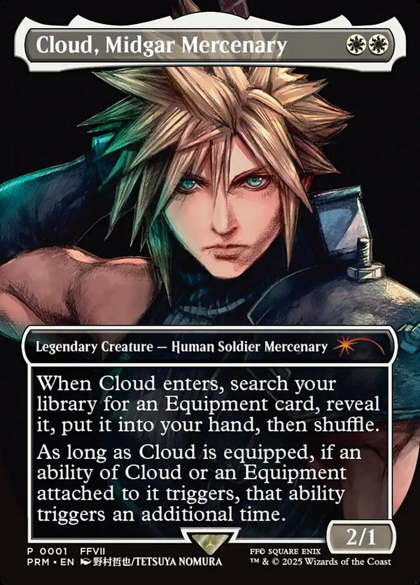 Cloud, Midgar Mercenary - Magic: The Gathering
