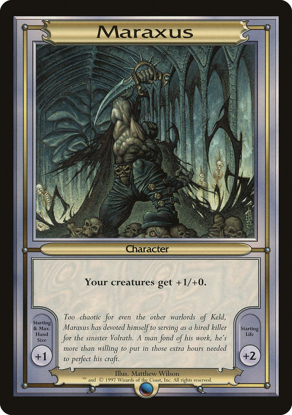 Maraxus (Oversize) - Magic: The Gathering