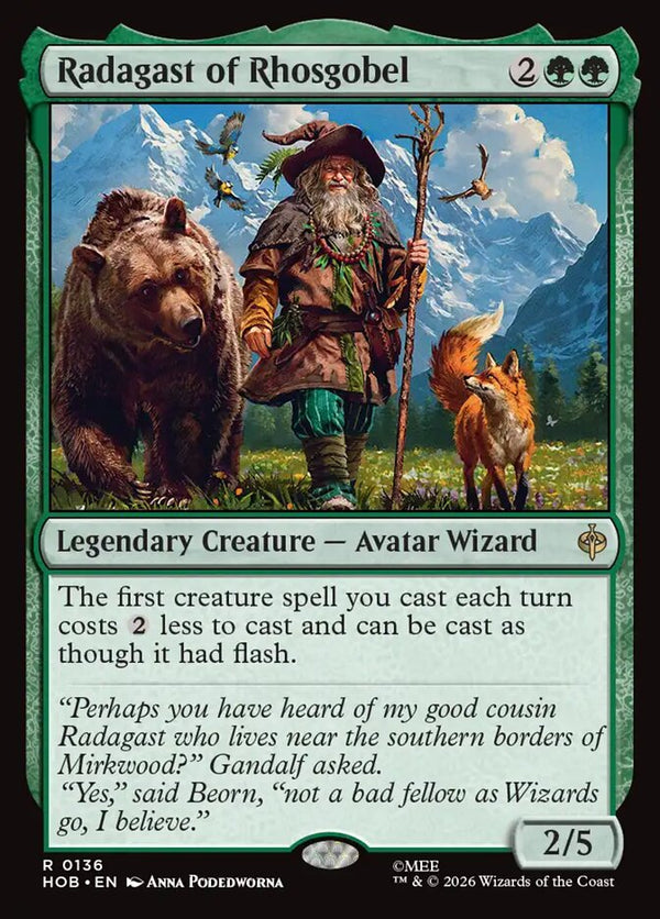 Radagast of Rhosgobel (HOB 136) - Magic: The Gathering