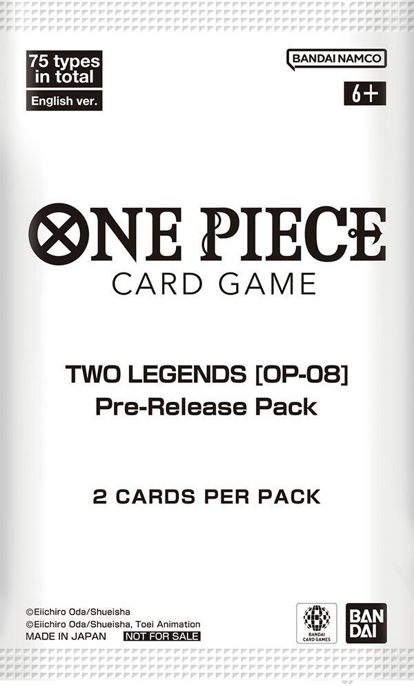 Two Legends - Pre-Release Pack - One Piece Card Game