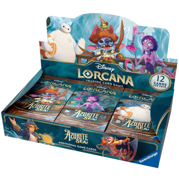 Disney Lorcana: Azurite Sea Booster Box - Disney Lorcana