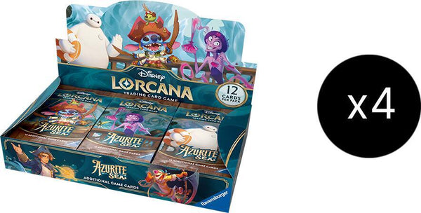 Disney Lorcana: Azurite Sea Booster Box Case - Disney Lorcana