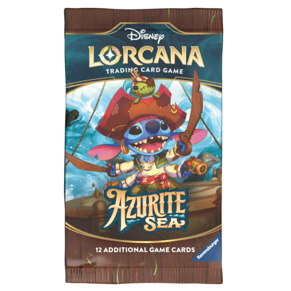Disney Lorcana: Azurite Sea Booster Pack - Disney Lorcana