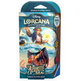 Disney Lorcana: Azurite Sea Starter Deck (Amber & Ruby) - Disney Lorcana