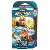 Disney Lorcana: Azurite Sea Starter Deck (Emerald & Sapphire) - Disney Lorcana