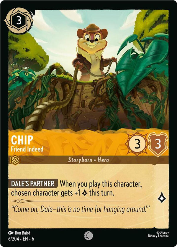 Chip - Friend Indeed - Disney Lorcana