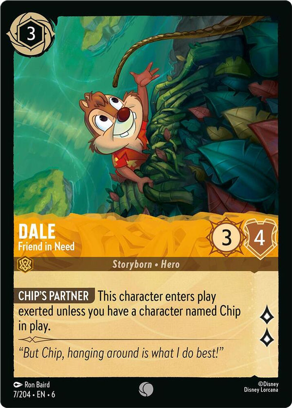 Dale - Friend in Need - Disney Lorcana