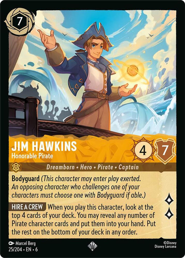 Jim Hawkins - Honorable Pirate - Disney Lorcana