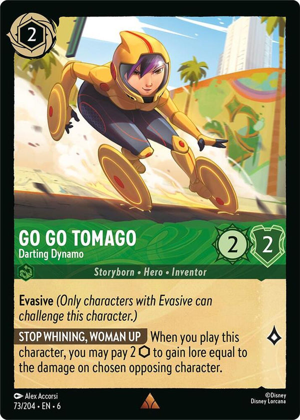 Go Go Tomago - Darting Dynamo - Disney Lorcana