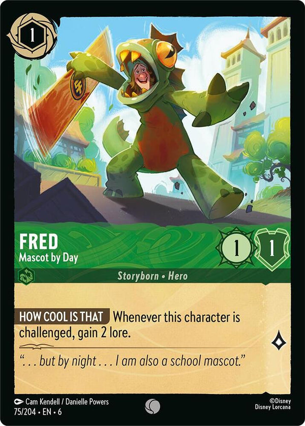 Fred - Mascot by Day - Disney Lorcana