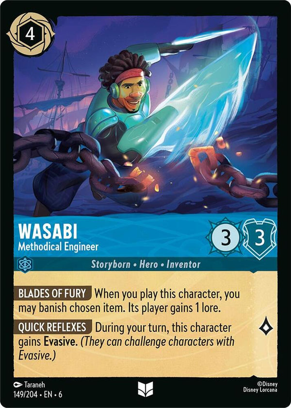 Wasabi - Methodical Engineer - Disney Lorcana
