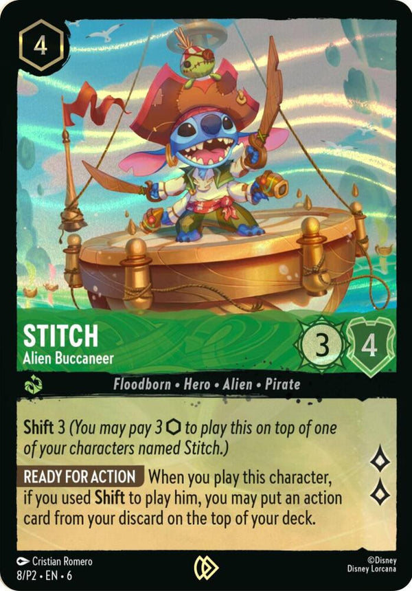 Stitch - Alien Buccaneer (Stitch Collector's Gift Set Promo) - Disney Lorcana