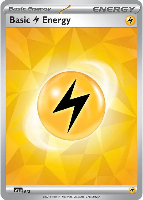 Basic Lightning Energy - 012 - Pokémon